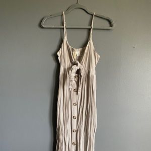 Stripe Midi Dress